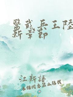 医武兵王陆轩最新章节