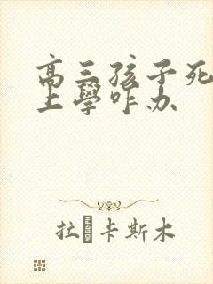 高三孩子死活不上学咋办