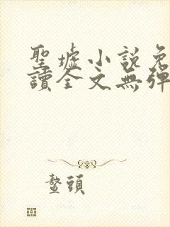 圣墟小说免费阅读全文无弹窗