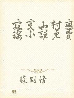 寂寞山村恋上张瑶小说免费阅读