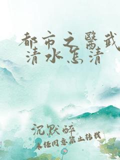 都市之医武至尊 清水怎清
