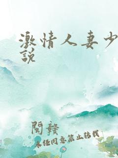 激情人妻少妇小说