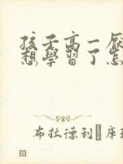 孩子高一厌学不想学习了怎么办