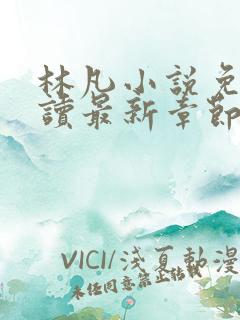 林凡小说免费阅读最新章节