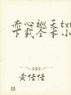 赤心巡天txt下载全本小说