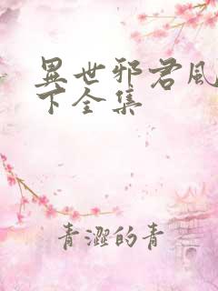 异世邪君风凌天下全集