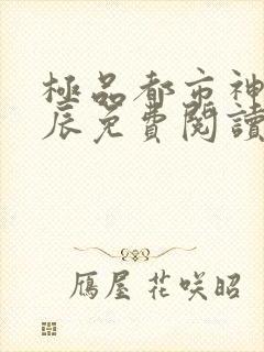 极品都市神医叶辰免费阅读