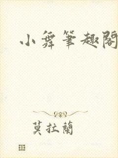 小舞笔趣阁