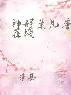 神婿叶凡唐若雪在线