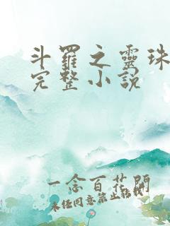 斗罗之灵珠神剑完整小说