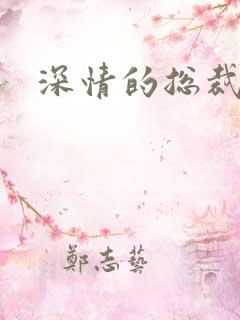 深情的总裁儿子