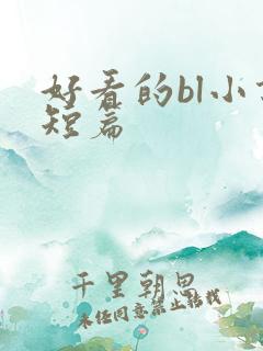 好看的bl小说短篇