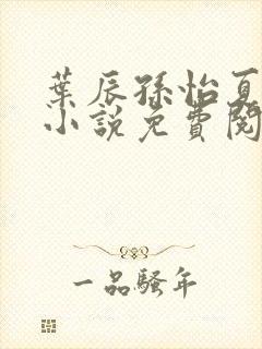 叶辰孙怡夏若雪小说免费阅读