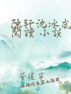 陈轩沈冰岚免费阅读 小说