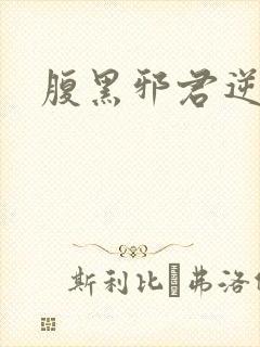 腹黑邪君逆天妃