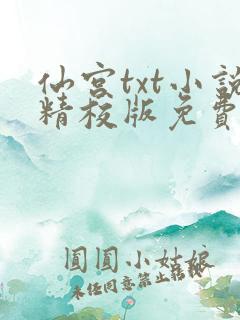 仙宫txt小说精校版免费下载