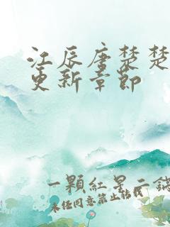 江辰唐楚楚最新更新章节