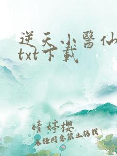 逆天小医仙陈平txt下载