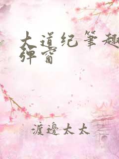 大道纪笔趣阁无弹窗