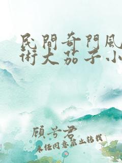 民间奇门风水秘术大茄子小说电子书