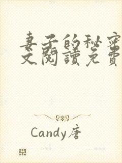 妻子的秘密1全文阅读免费