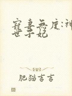 宠妻无度:神医世子妃