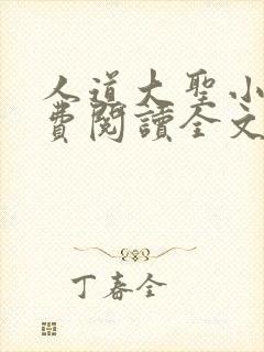 人道大圣小说免费阅读全文无窗口