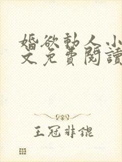 婚欲动人小说全文免费阅读