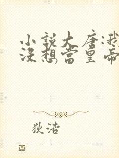 小说大唐:我可没想当皇帝txt免费下载