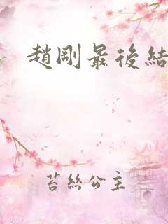 赵刚最后结局