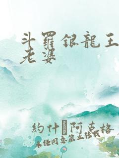 斗罗银龙王是我老婆