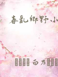 春乱乡野小说