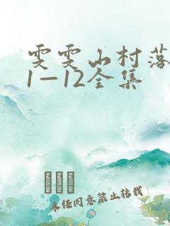 雯雯山村落难记1—12全集