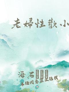 老妇性欢小说