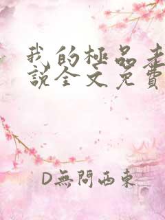 我的极品老婆小说全文免费阅读