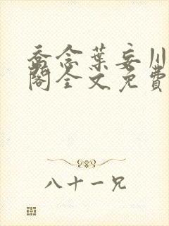 乔念叶妄川笔趣阁全文免费无弹窗