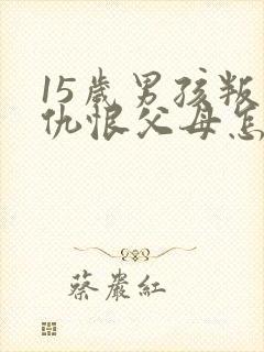 15岁男孩叛逆仇恨父母怎么面对