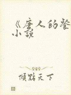 《唐人的餐桌》小说