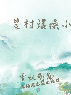 农村爆操小说