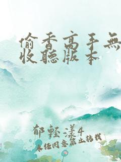 偷香高手无删减收听版本