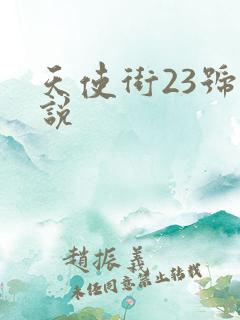 天使街23号小说
