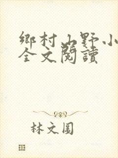乡村山野小神医全文阅读