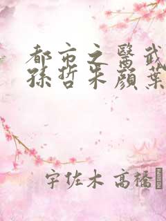 都市之医武风流孙哲朱颜叶巧