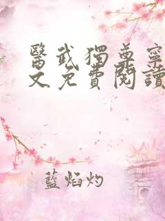 医武独尊宁天全文免费阅读