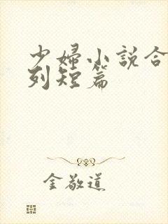 少妇小说合集系列短篇