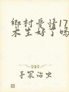乡村爱情17王木生好了吗