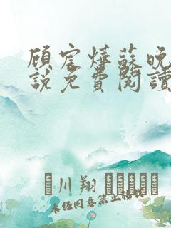顾宸烨苏晚晴小说免费阅读最新章节