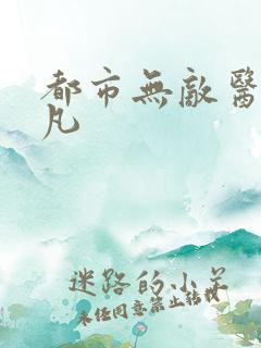 都市无敌医仙叶凡