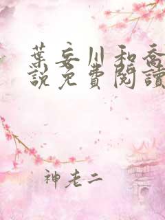 叶妄川和乔念小说免费阅读