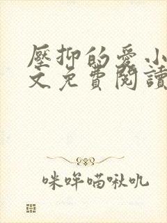 压抑的爱小说全文免费阅读笔趣阁
